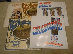 Lot of (5) The New Virginians Virginia Tech '70s VTG Vinyl Records Country Pop - Picture 1 of 6