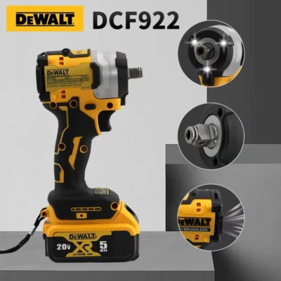 Dewalt DCF922 610Nm Brushless Impact Wrench 20V Cordless Variable Speed UK - Image 1 of 4