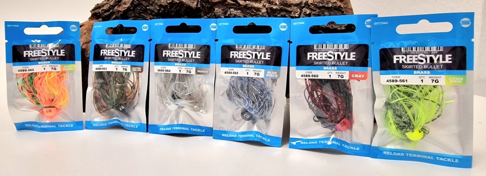 Spro Freestyle Skirted Bullets 7g 6 Farben Skirted Jigs Finesse DA SALE - Image 1 of 1