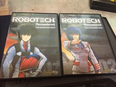 Robotech Remastered The Extended Edition Macross Saga Disc 01 02 DVD - Image 1 of 4