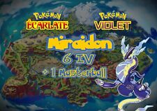 Pokemon Ecarlate et Violet / Scarlet&Violet : Miraidon Niveau 72 + 1 MasterBall