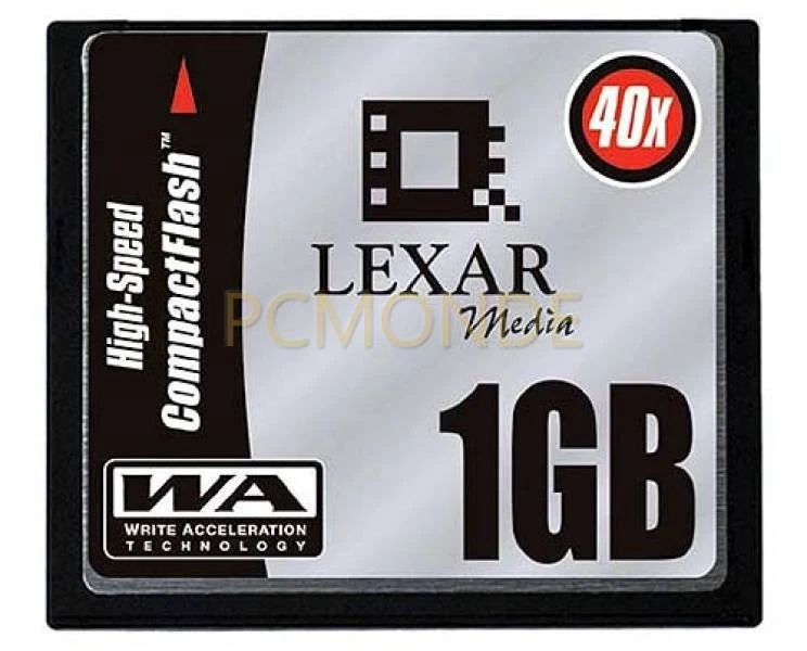 Lexar 40x 1 GB 40x Compact Flash High Speed Media Storage (CF1GB-40-278) - Image 1 of 1