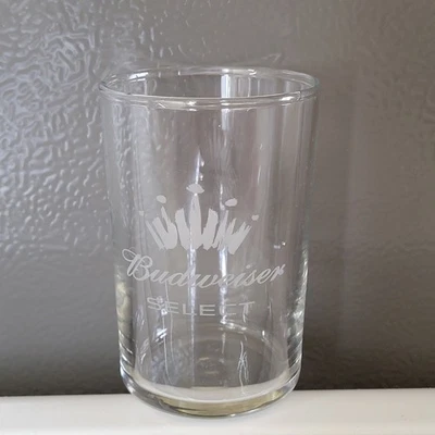 Budweiser Select Anheuser-Busch Small Beer Sampler Taster Flight Glass Barware - Image 1 of 3