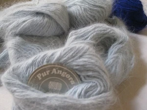 140gr Hochflausch Angora Wolle 100% -Made in France- Georges Picaud - Bild 1 von 3