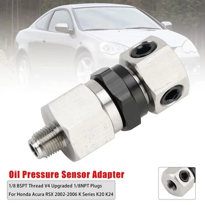 Oil Pressure Sensor Adapter Für Honda Acura RSX 2002-2006 K Series K20 K24 - Image 1 of 4