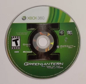 Green Lantern: Rise of the Manhunters (Microsoft Xbox360, 2011) nur Disc - Bild 1 von 1