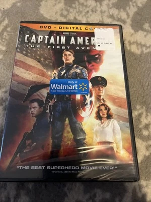 Captain America: The First Avenger (DVD 2011) Chris Evans Marvel New Sealed Foto 1 de 2