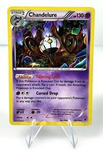 2014 Pokemon Chandelure 043/119 Stage 2 Blister Exclusives Holo Card - Picture 1 of 8