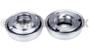 28T American Bottom Bracket for One Piece Bicycle Crank - 28T - CHROME - Picture 1 of 2