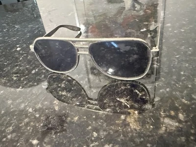 Gafas de sol de aviador Elvis plateadas de colección años 60 70 Foster Grant Alumineyes EE. UU. Foto 1 de 4