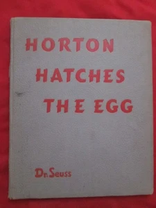 Horton Hatches the Egg by Dr. Seuss 1940 Hardcover NO DJ, 1st Ed. FIRST PRINT - Bild 1 von 12