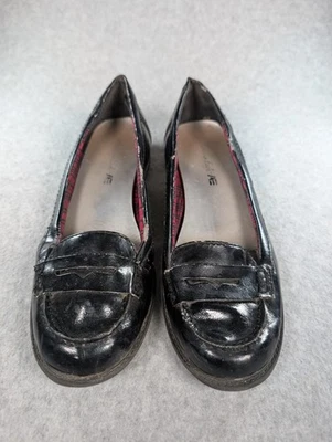 Женские черные лакированные мокасины American Eagle размер США 8 Classicore Academia - Изображение 1 из 4