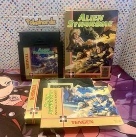 Alien Syndrome Nintendo NES Tested And Working CIB