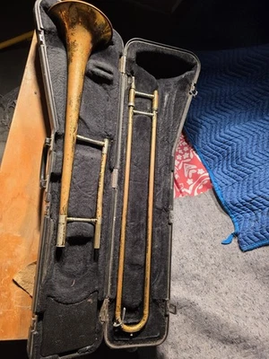 Vintage King Cleveland 605 Trombone - Made in USA - AS IS - Image 1 of 4