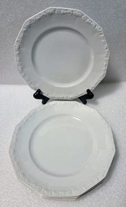 Set of 4 Rosenthal MARIA White 12-Sided DINNER Plates 9.5" Germany - Picture 1 of 11