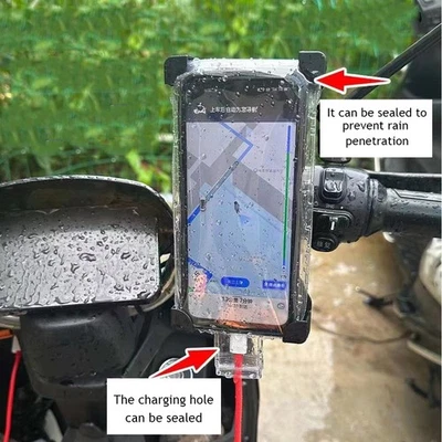 Pantalla Táctil Recargable Específica Rider Estuche Móvil Teléfono Bolsa Impermeable Ñ - Imagen 1 de 4