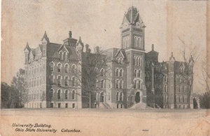 Vintage Postcard Original University Hall Ohio State University Columbus 1906 - Picture 1 of 2