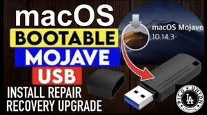 Multi-Boot macOS Mojave USB Installer Recovery Upgrade Flash Drive+Guide - Picture 1 of 1