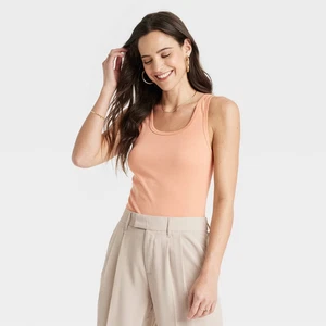 PACK 2 - Camiseta sin mangas XL para mujer - Un nuevo día melocotón y verde - Imagen 1 de 3
