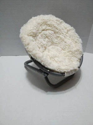 H.K. City Toys Doll Folding chair with White Pillow Cover Doll Furniture - Image 1 of 4