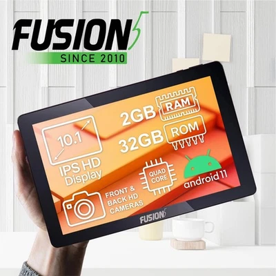 Fusion5 10.1" Android Tablet 2GB RAM 32GB HD Kids Student Budget 104E - Image 1 of 4