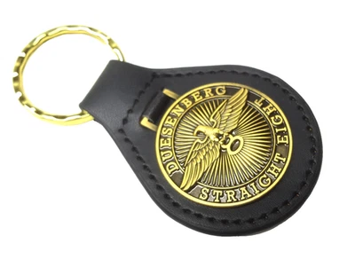 Duesenberg Llavero Anillo Cadena SJ Modelo J Recto 8 Ocho ACD CASTAÑO ROJIZO Cordón Duesy Foto 1 de 4