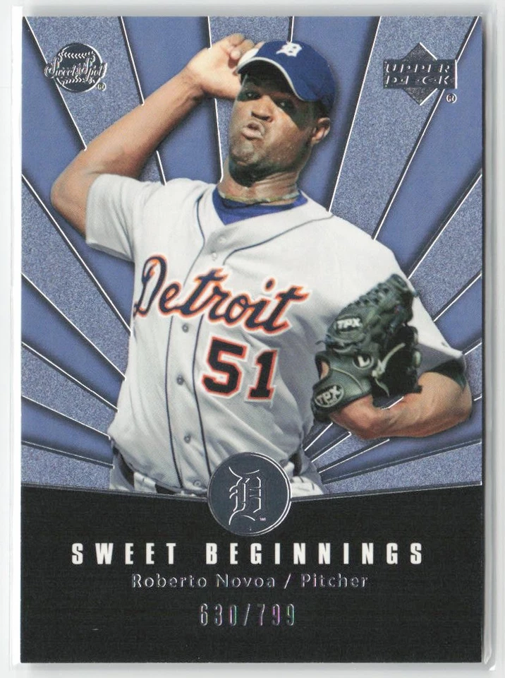 2004 Upper Deck Sweet Spot #157 Roberto Novoa /799 - Image 1 of 2
