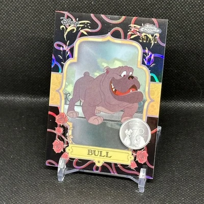 Bull #LT-8 Rare 30/70 SSP Spaghetti Lady & Tramp - 2025 Topps Chrome Disney - Image 1 of 4