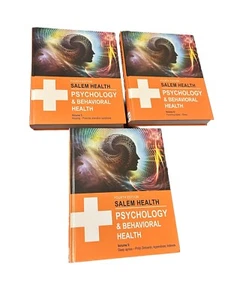 Lot of 3 Fourth Edition Salem Health Psychology & Behavioral Health Vol 3,4,5 HC - Picture 1 of 24