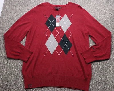 Suéter Patinador Tony Hawk Clásico Argyle Cuello Redondo Para Hombre Jóvenes 2XL Nuevo con Etiqueta Foto 1 de 4
