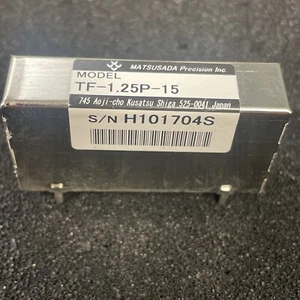 TF-1.25P-15 Matsusada Precision Miniature High Voltage Power Supplies 1.25kVdc - Picture 1 of 6