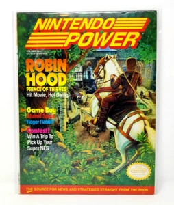 Nintendo Power - Band 26 - Robin Hood mit Metroid Poster, Spielerumfrage - Bild 1 von 15