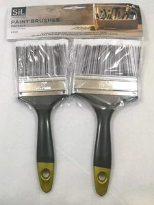 Paint Brush 3" 4" Shed Fence Multipurpose Wide Block Paste Wood Decking Garden - Picture 1 of 4
