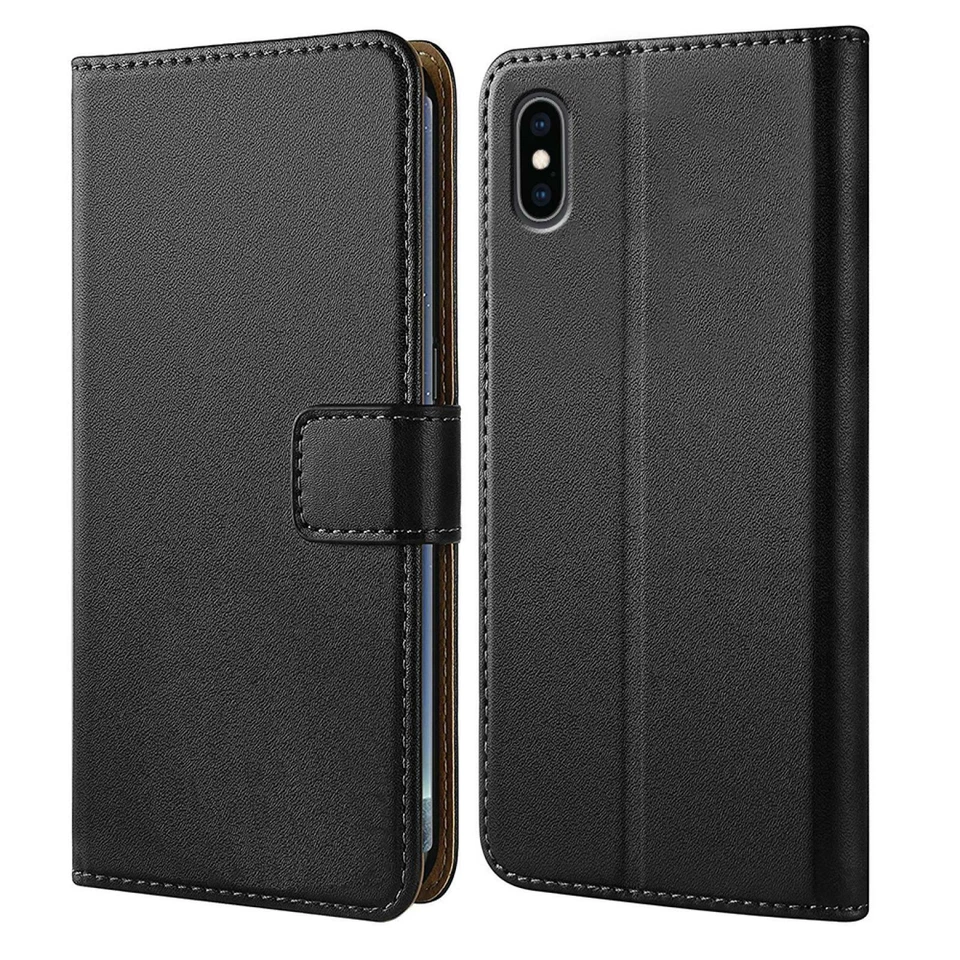 NUMIA Handy Hülle für iPhone X / iPhone XS Tasche Schutzhülle Book Cover Etui Wallet