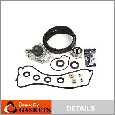Timing Belt Kit Water Pump Gasket Fits Honda Civic Del Sol CRX B15B1 B15B2 B15B7 - Изображение 1 из 4
