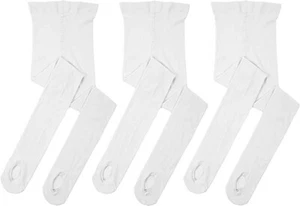 3-Pair Ballet Tights Transition Dance Convertible Tights For Child M (age6-8Y) - Picture 1 of 5