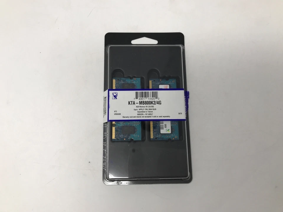 Kingston Technology KTA-MB667k2/4G 8GB Total Memory Kit for Apple - Image 1 of 4