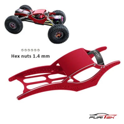 NEW Furitek Scythe V2 Aluminum Frame Kit for SCX24 Crawlers - Red - Image 1 of 2