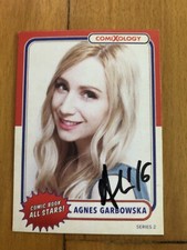 Comixology Comic All Stars Agnes Garbowska Trading Card Signed