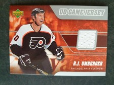 2006-07 Upper Deck Game Jersey #JRU R.J. Umberger 