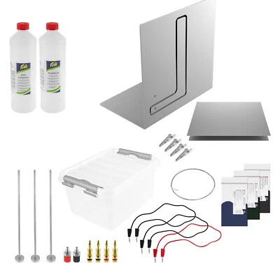 TIFOO Eloxalanlage Deluxe (ohne Netzteil) - Eloxier Gerät - Eloxieren selber machen