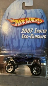 2007 Hot Wheels Easter Egg-Clusives MONTE CARLO Dark Blue w/Chrome ORUT5 Spokes - Picture 1 of 3