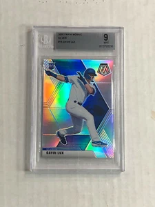 GAVIN LUX 2020 Panini Mosaic SILVER PRIZM SP RC #13! BGS MINT 9! CHECK MY ITEMS! - Picture 1 of 3