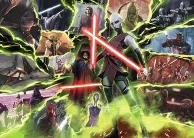 Ravensburger Star Wars Villainous: Asajj Ventress 1000 Piece Jigsaw Puzzle - Image 1 of 3
