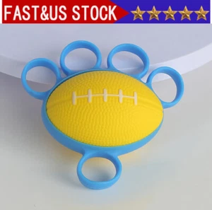 Finger Exerciser Ball Hand Wrist Strengthen Grip Therapy Relief Squeeze Trainer - Picture 1 of 2