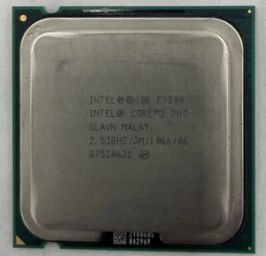 Intel Core 2 Duo E7200 Desktop CPU Processor- SLAVN - Picture 1 of 2