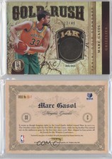 2011-12 Panini Gold Standard Gold Rush /49 Marc Gasol #GR-7