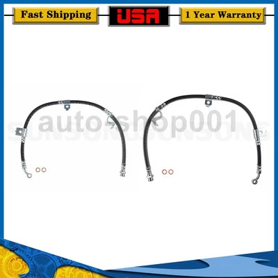 Mangueira de linha de freio dianteiro para Hyundai Sonata 2005 2004 2003 2002 2001 2000 1999 - Imagem 1 de 4