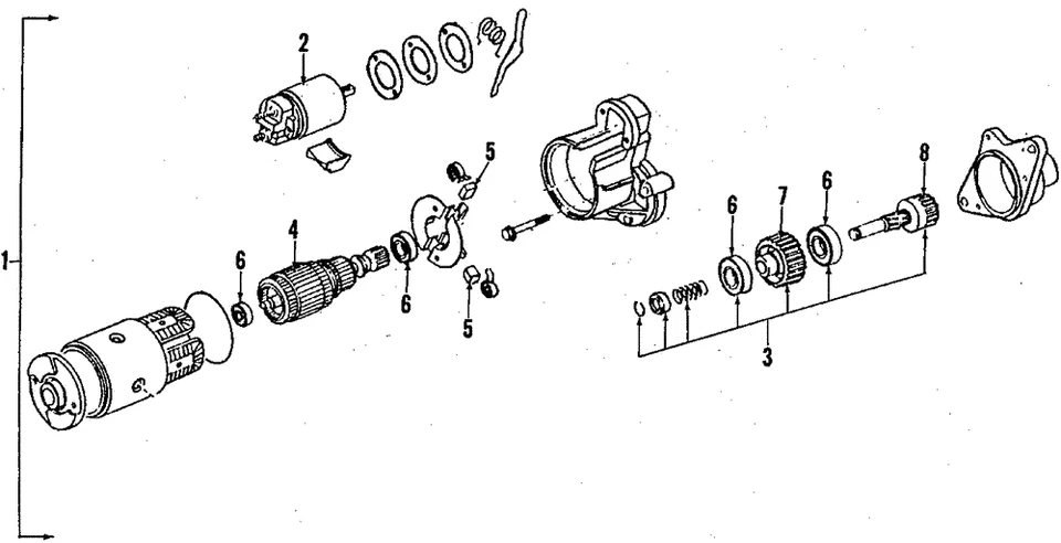 Cepillo original Nissan menos 23379-0M300 Foto 1 de 1