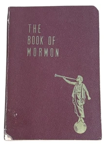 Vintage 1948 Book of Mormon Maroon Cover – George Albert Smith Edition LDS - Picture 1 of 17